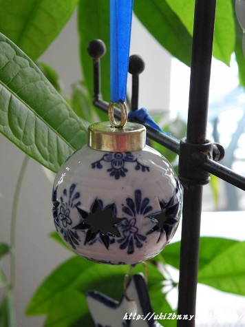 デルフト焼きのクリスマスオーナメント (11)ファルケンブルク