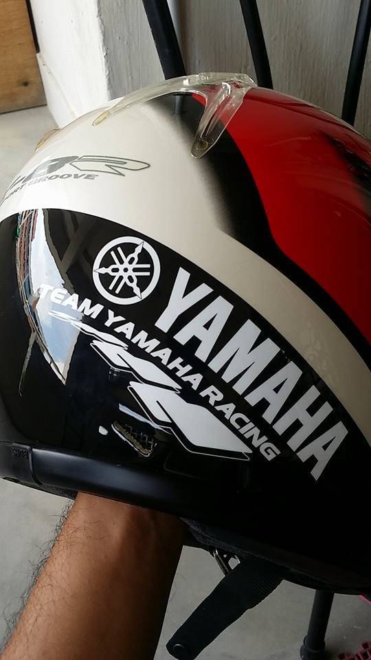 バイクヘルメット リペア ショウエイ フルフェイスSHOEI X-8R
