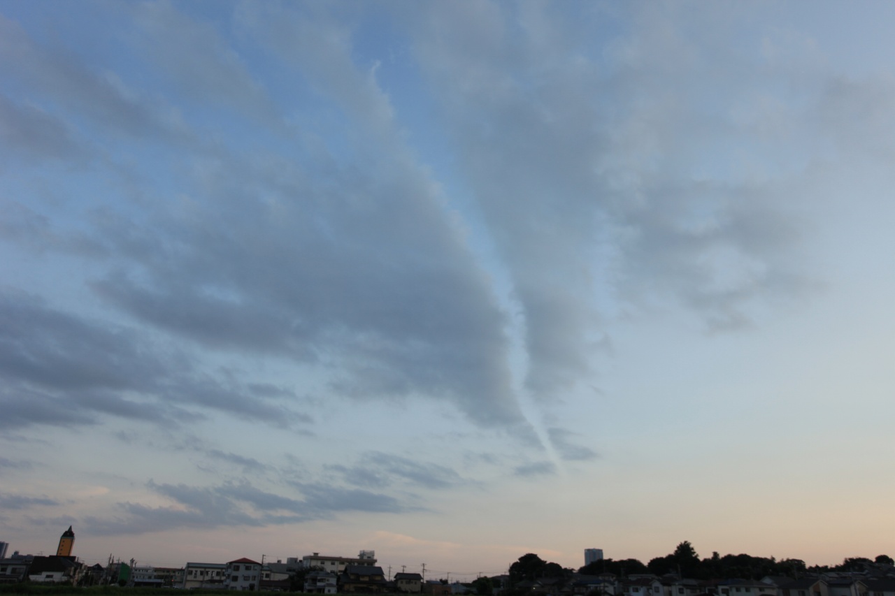 消散飛行機雲 Toumei Oak 空の写真集 消散飛行機雲 Toumei Oak 空の写真集