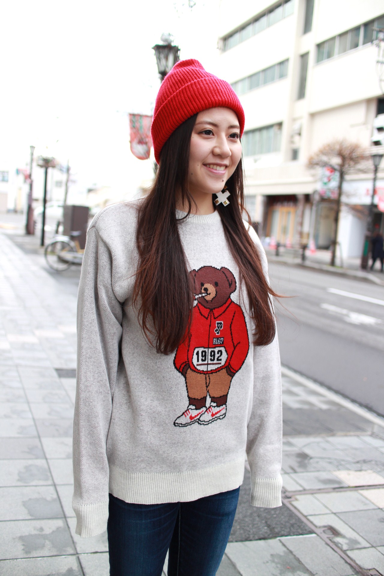 STADIUM BEAR KNIT STYLE_d0148735_16232053.jpg