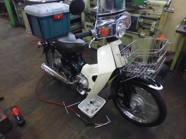 カブ90 オイル消費?_e0114857_19185544.jpg