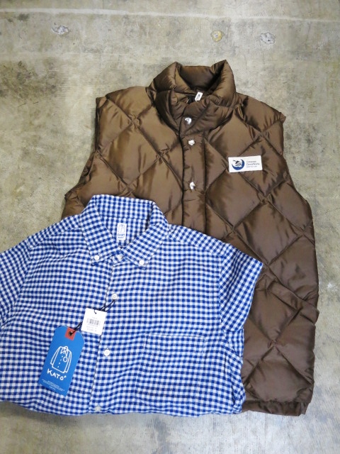 年内ギリの最終入荷。。。Crescent Down Works フル別注DOWN VEST!★!_d0152280_7175840.jpg