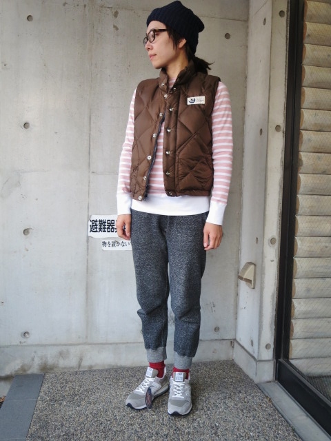 年内ギリの最終入荷。。。Crescent Down Works フル別注DOWN VEST!★!_d0152280_721561.jpg