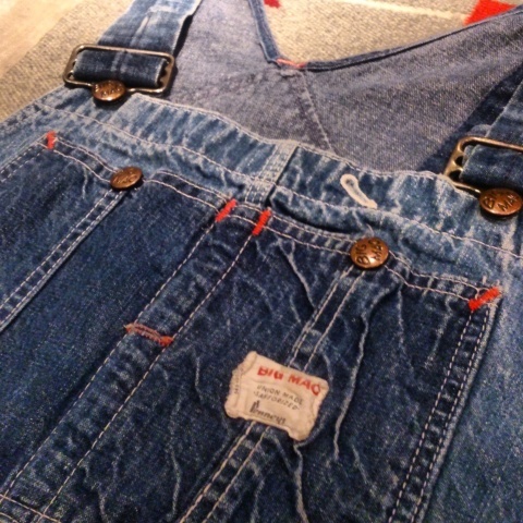 1960s \" BIG MAC -Penneys- \" UNION MADE -SANFORIZED- DENIM OVER ALL ._d0172088_19050651.jpg