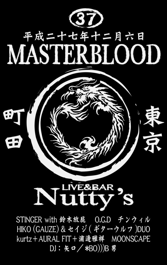 STINGER live at 町田Nutty\'s_f0141912_1802938.jpg