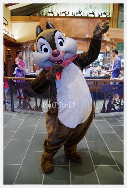 Disneyland Rerort 2015  4日目 #1　ストーリーテラーズカフェ_d0040877_22103900.jpg