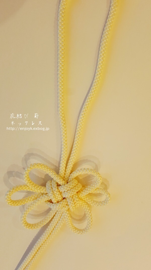 結び*花結びを習ってきました。_d0269832_16461542.jpg