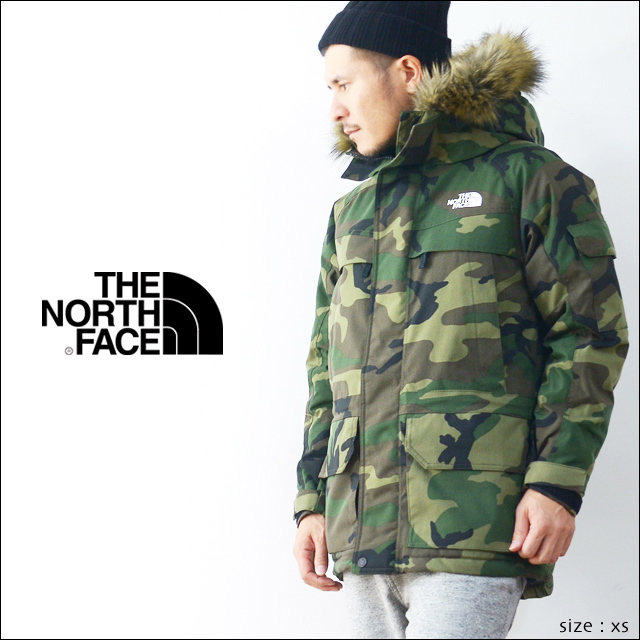 THE NORTH FACE マクマードパーカ　迷彩よろしくお願い致します