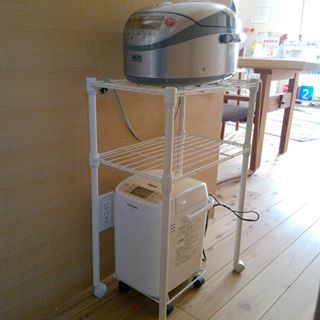 ダイソー ニトリで格安 炊飯器 Hbワゴン完成 いえしごと