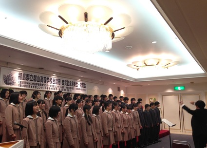 『 郡山高校合唱団 日本一の歌声 』_f0259324_1181861.jpg