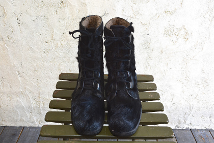 Seal skin lace up boots_f0226051_13553878.jpg