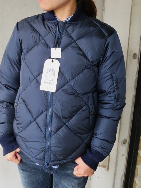 嬉しい価格のDOWN JACKET！？。。。Kato　QUILT DOWN JACKET！★？ (再！)_d0152280_100616.jpg