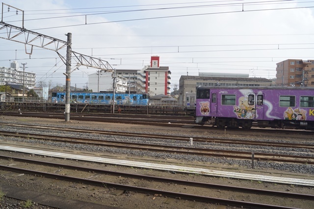 藤田八束出雲の旅@水木しげる鬼太郎ファミリーに米子駅で逢う、境港線のゲゲゲの鬼太郎ファミリーラッピング電車が可愛い伯備線の旅③_d0181492_18015072.jpg