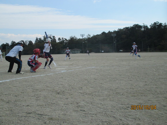 練習試合 対蛭川中 平成27年10月4日(日)_d0010630_1174214.jpg