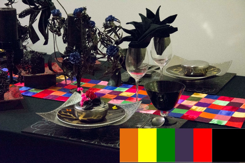 December 5, 2015 黒と多色使い Black with Many Colors_a0307186_7261166.jpg