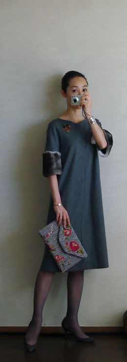 バレエ鑑賞コーディネート15冬 その1 ケチケチ贅沢日記