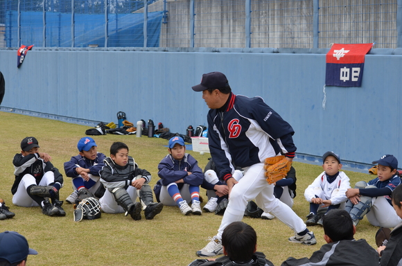 中日ドラゴンズ野球教室_d0010630_15171464.jpg