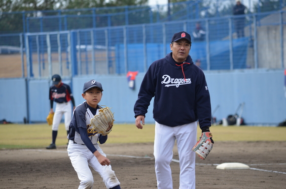 中日ドラゴンズ野球教室_d0010630_1625577.jpg