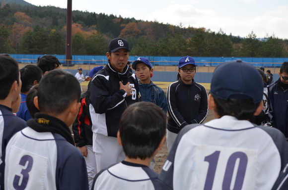 中日ドラゴンズ野球教室_d0010630_16272068.jpg
