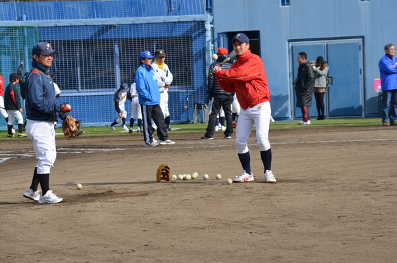 中日ドラゴンズ野球教室_d0010630_16375617.jpg