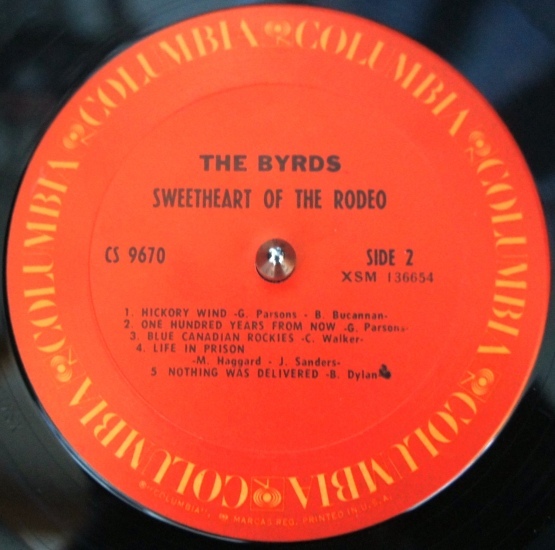 The Byrds その　 　Sweetheart Of The Rodeo_d0335744_21411594.jpg