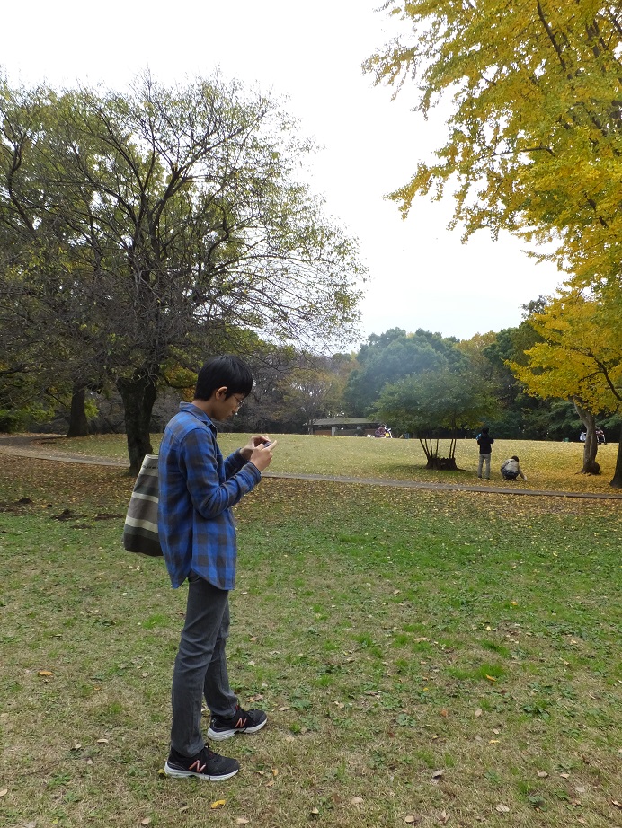 オークリーフ(恒例のキャッチボール)_f0049672_8403897.jpg
