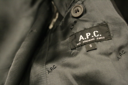 2015 OCT ヨーロッパ後記２９（入荷　3ピース、2ピース　スーツ　APC、VINTAGE）_f0180307_03201141.jpg
