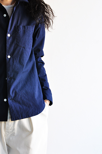 ゴーシュ C/L Down Proof Down Shirt (Navy)_d0120442_14421610.jpg