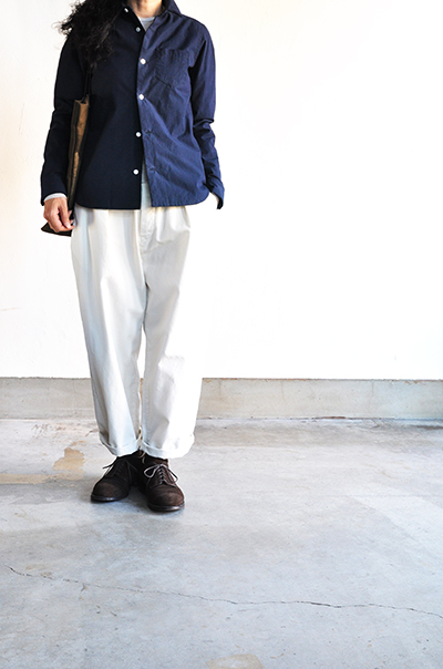 ゴーシュ C/L Down Proof Down Shirt (Navy)_d0120442_14422064.jpg