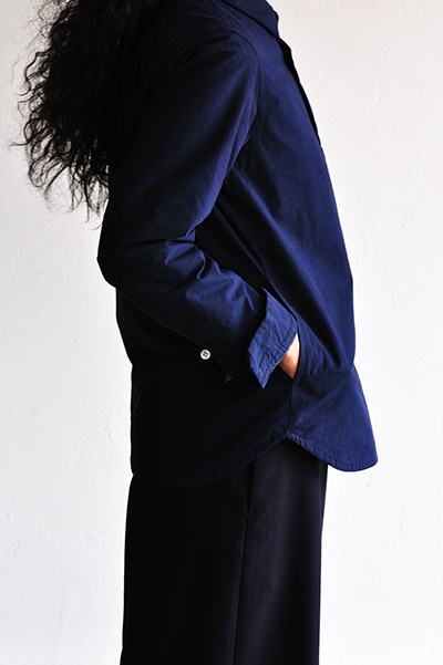 ゴーシュ C/L Down Proof Down Shirt (Navy)_d0120442_14454730.jpg