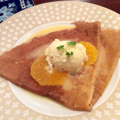 町屋でクレープランチ♡_e0108851_19405377.jpg