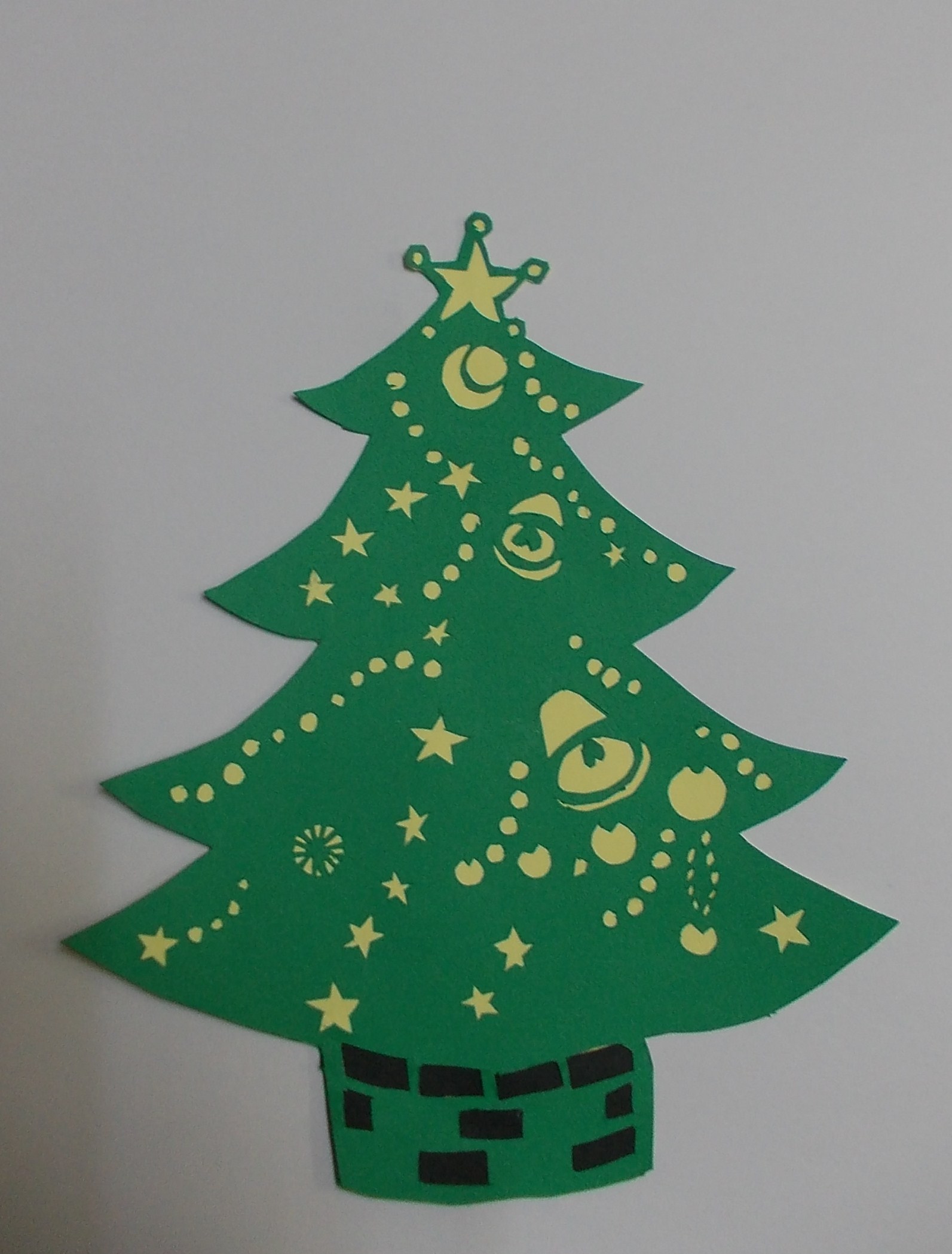 バースデー 記念日 ギフト 贈物 お勧め 通販 切り絵 クリスマスツリー プレゼント箱 Artuklu Bel Tr
