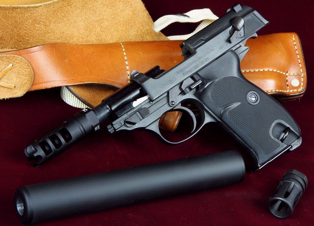 マルゼン ワルサーP38 ac41 ガスガン専用 サイレンサー オリジナル品