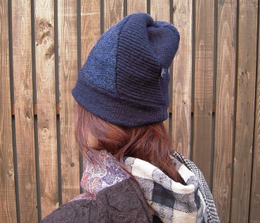 2015 e-zoo aw chikyu-256 UZUMAKI KNIT (ネイビー) ¥9800 (税抜き) _d0189661_18274218.jpg