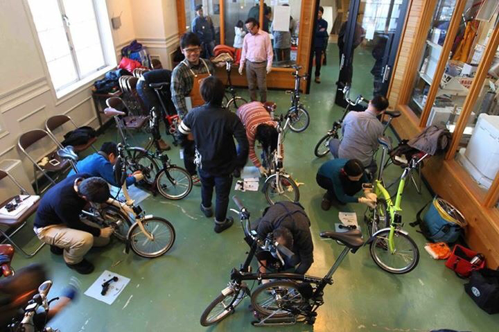 BROMPTON&WAKO\'Sメンテナンス講習会_d0197762_12262217.jpg