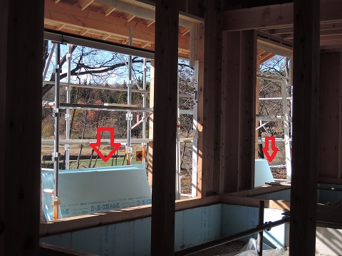 高根町E乗さん邸の現場より 12_a0211886_10292816.jpg