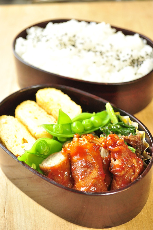 えのき肉巻き弁当_b0171098_924466.jpg
