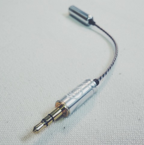 \"Moon Phase\"  2.5mm 4 pole → 3.5mm 3 pole Conversion cable　発売＊_e0153314_20581370.jpg