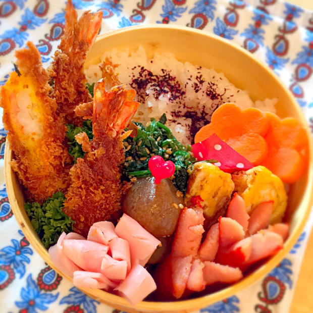 2015.12.09 エビフライ弁当 #339_c0326066_13021091.jpg