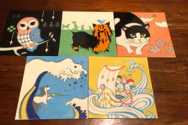 一点物以外はその場でお持ち帰り可能です♪12/11(金)〜13(日)個展「松尾たいこ×千年陶画 ふたつの出会い」(東京 谷中の韋駄天)_d0339885_20431304.jpg