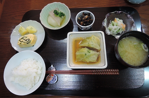 季節の野菜でおふくろの味★_f0223914_1654319.jpg