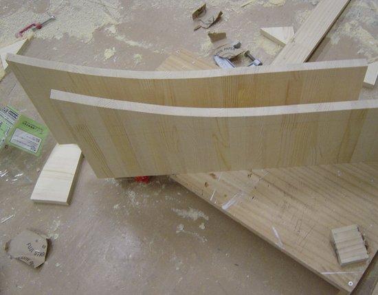 テレビボードのDIY作業風景_d0351435_17513744.jpg