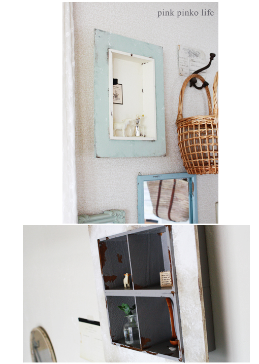3分 DIY ☆ 賃貸でもOK!壁掛け飾り棚_d0351435_17531083.jpg