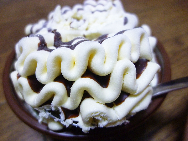 ビエネッタ(Viennetta) 濃厚バニラとバリバリチョコ@森永乳業_c0152767_21522924.jpg