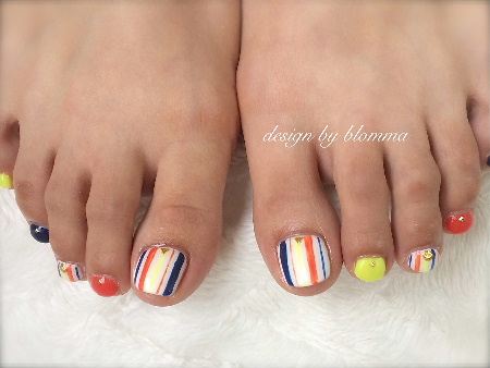 nail design ( ᵘ ᵕ ᵘ ⁎)♡_a0233305_1721978.jpg