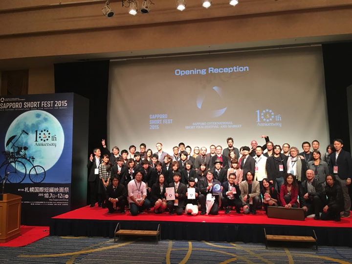 第10回札幌国際短編映画祭 Sapporoショートフェスト15 オープニングレセプション Howow 40 Official Blog 鳳凰 40