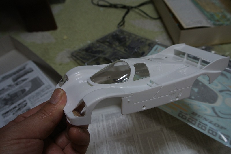 タミヤ・ハセガワ ポルシェ 962C 1/24 : すいすいストリーマー タミヤ・ハセガワ ポルシェ 962C 1/24 : すいすいストリーマー