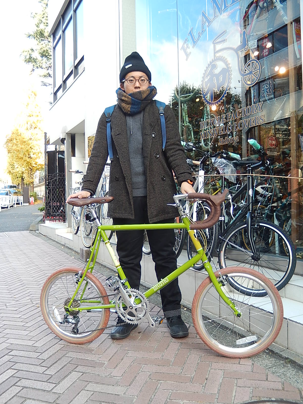 12月12日　渋谷　原宿　の自転車屋　FLAME bike前です_e0188759_17351736.jpg