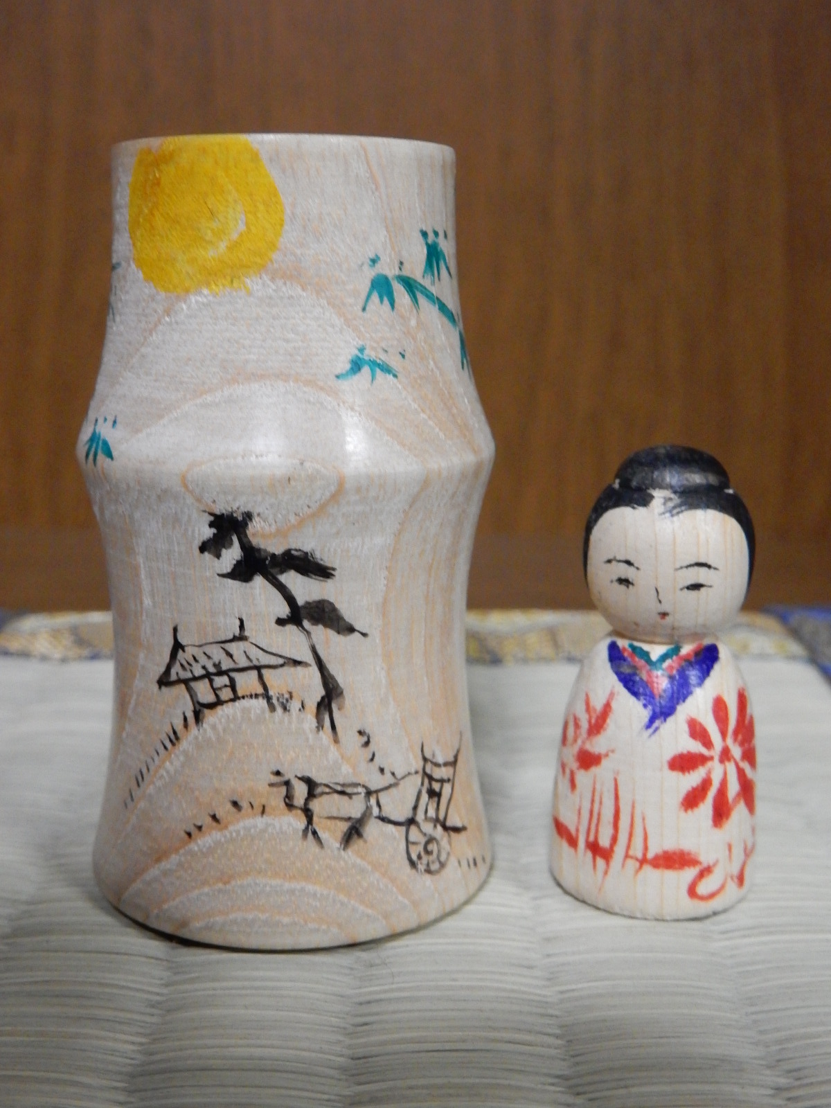 阿部木の実工人作:昔話シリーズ : こけしと手織りの小部屋 阿部木の実工人作:昔話シリーズ : こけしと手織りの小部屋