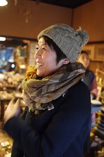 ⑥「さぁ、巻いてみよう!」玉木新雌ショール展4_f0226293_855388.jpg